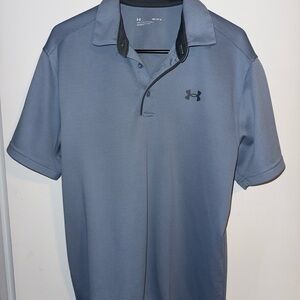 Under Armour Men's Blue Polo Shirt